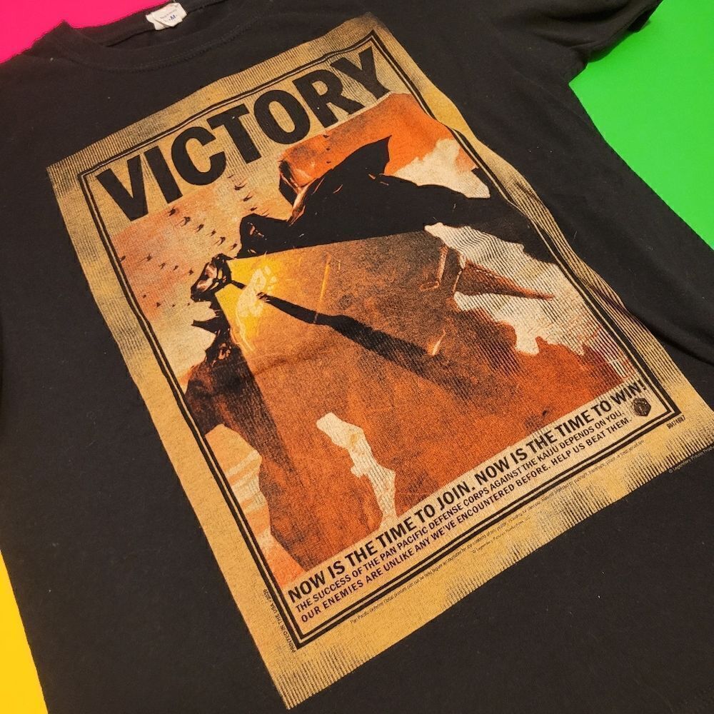 Victory black graphic top tee tshirt - Picture 1 of 4
